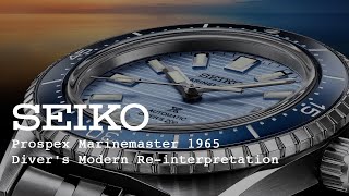 First Look at the Seiko Prospex Marinemaster 1965 Diver's Modern Re-interpretation