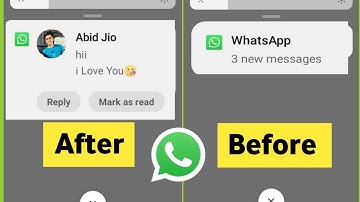 Hide & Unhide Notification in Whatsapp || Hidden Notification || blocked Notification Redmi Note 11