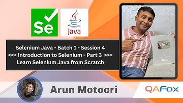 Day 4 - Introduction to Selenium - Part 3 | Selenium Java - Batch 1
