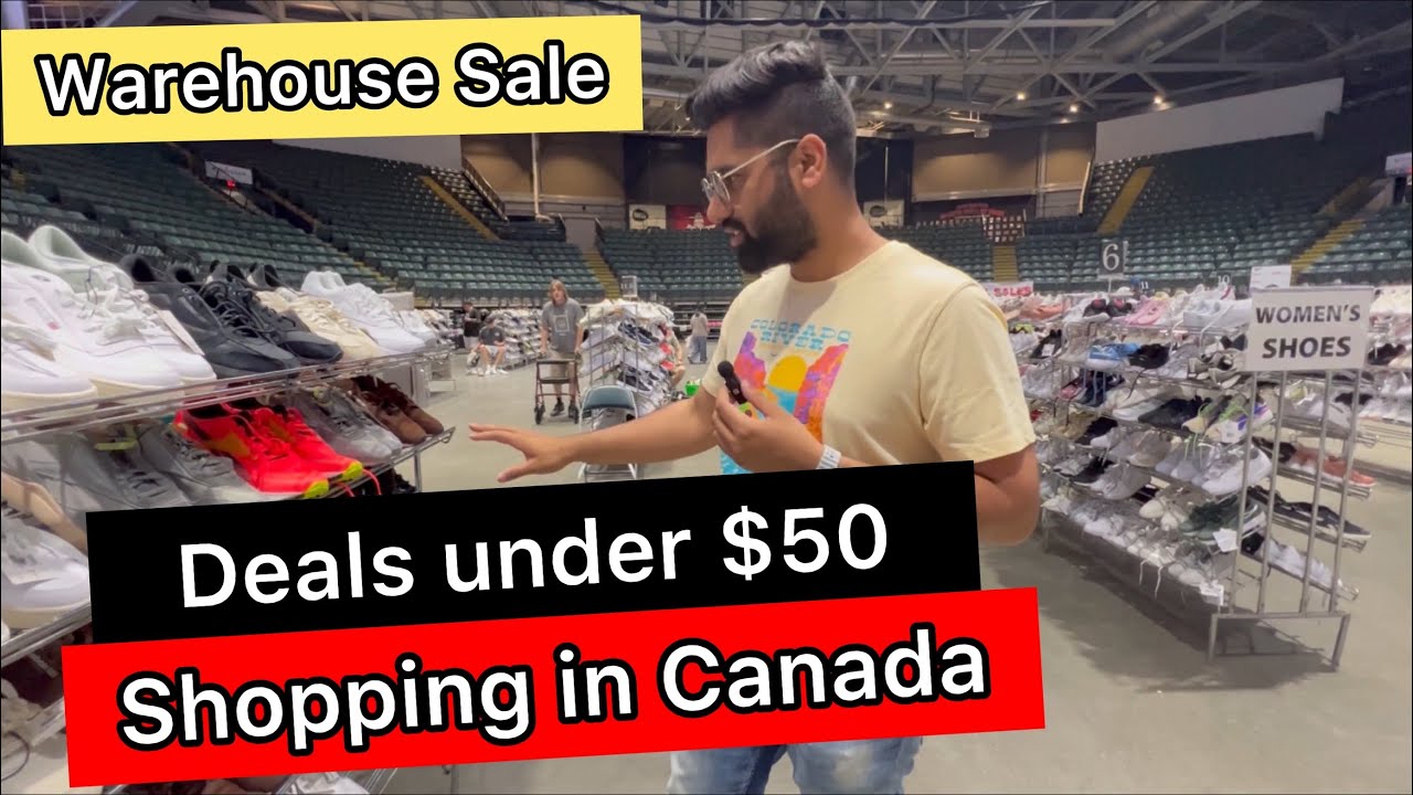 Warehouse Sale, Shopping in Canada I Deals under 50 I International