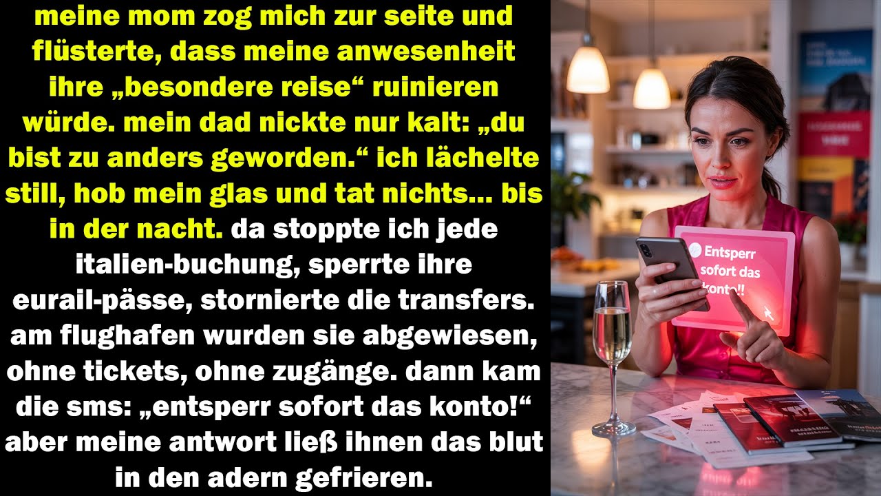 meine eltern wollten mich aus der italien-reise raushalten – also nahm ich ihnen die ganze reise weg