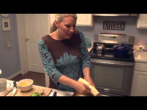 Cooking with (in)courage - Chicken & Cheddar Broccoli Braid - Daily Grace