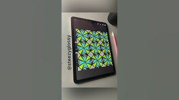 How to make simple 3D Art in Procreate #opticalillusion #art #shorts #steezyglossy #digitalart #3d