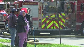 Dozens displaced after Easter Sunday apartment fire in south Toledo