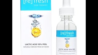 ReFresh  Skin Therapy - Fruit Acid 15% Gel Peel mini tutorial