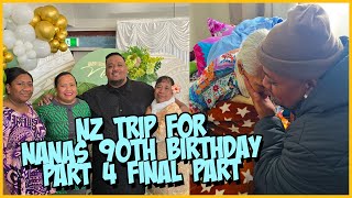 Trip to NZ for Nana's 90th Birthday PART 4 [FINAL PART]