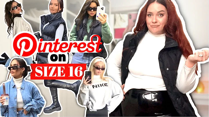 PINTEREST turned PLUS SIZE! Trendy winter OUTFIT IDEAS in 2023 on SIZE 16 - are they HOT? 🔥 or NOT?❌