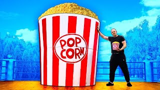 J'ai Rempli Un Seau Géant De 1 000 000 De Pop-Corn par VANZAI