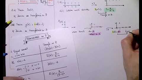 rituel XXXII - transformée en Z - rappel