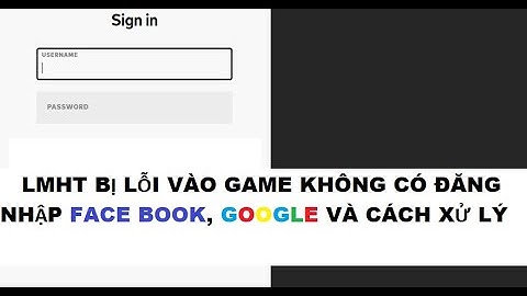 Khắc phục lỗi liên minh tài khoản ko vòa được năm 2024