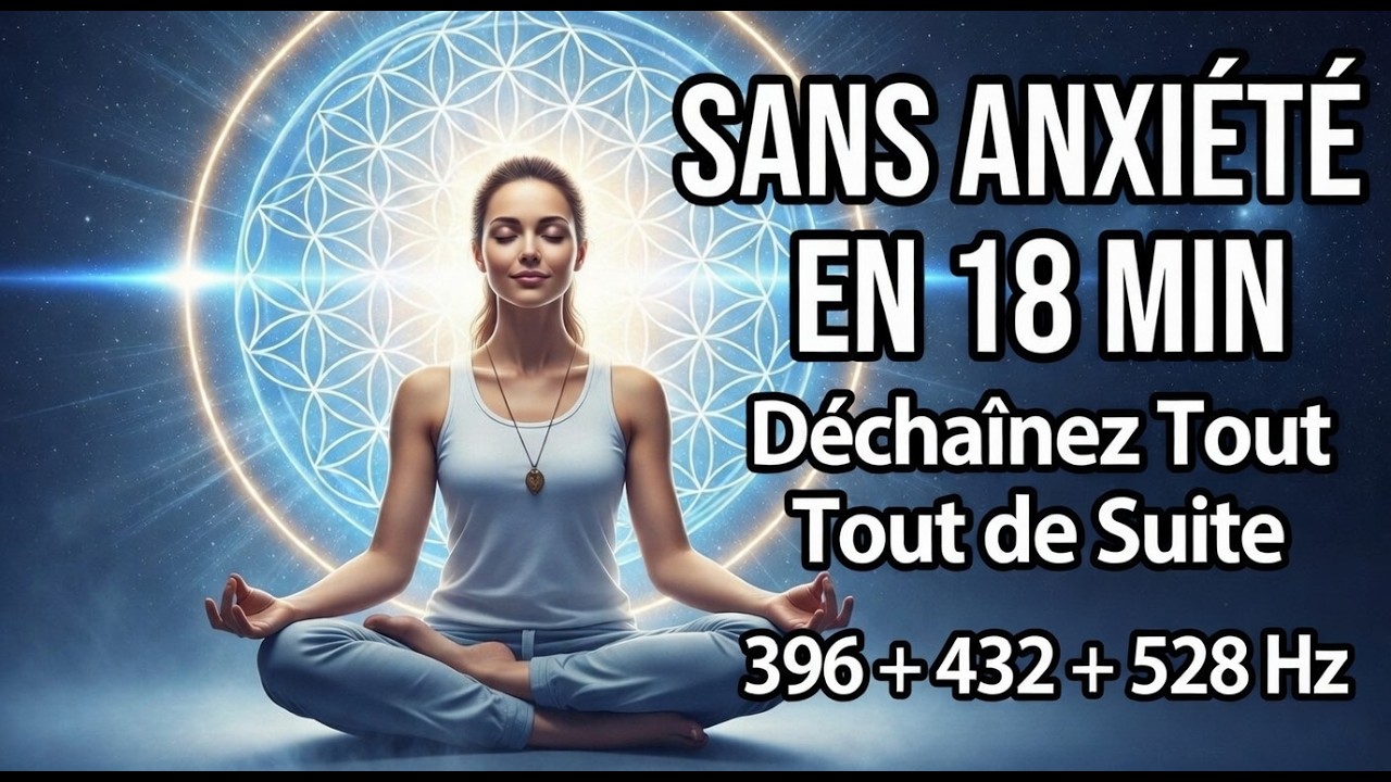 JE SUIS PAIX ABSOLUE 🕊️💚 | 432Hz+396Hz+528Hz |Libère Ton Anxiété en 18 Minutes | Méditation Chantée