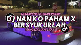 DJ NAN KO PAHAM  SLOW REVERB MENGKANE VIRAL DI TIKTOK YANG KALIAN CARI