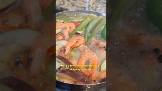 Shrimp sinigang soup ?