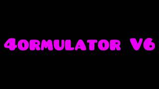 4Ormulator V6 Sound Effect Pusab Font