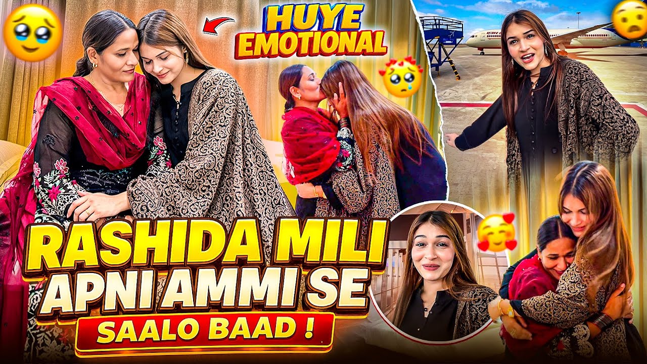 Rashida Mili apni Ammi Se Saalo Baad 😭| Milke Dono Emotional Hogaye🥹| Fokats | Abresh & Zeeshan