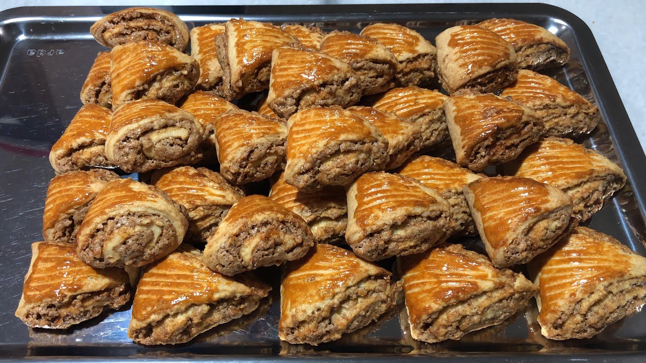 CEVİZLİ SARMA KURABİYE