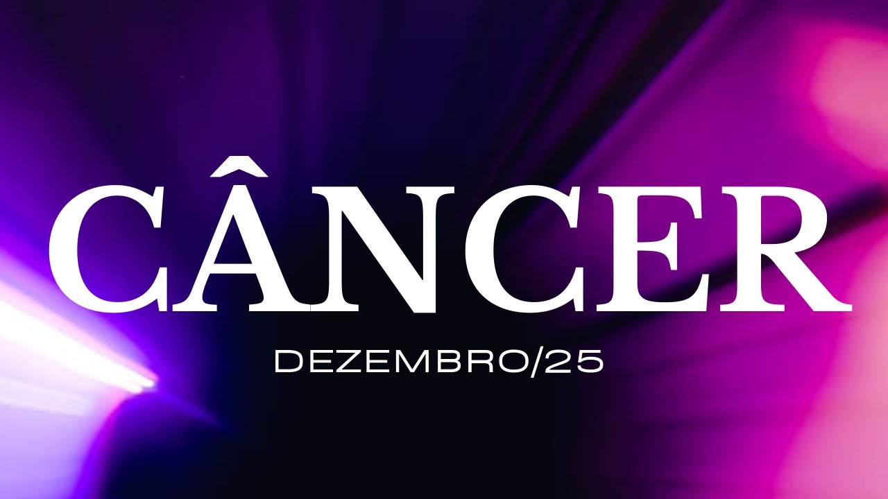 ♋CÂNCER DEZ/25♋UMA DECLARAÇÃO DE AMOR VAI ABALAR  AS SUAS ESTRUTURAS ESSA PESSOA É OBCECADA POR VC🗣💑