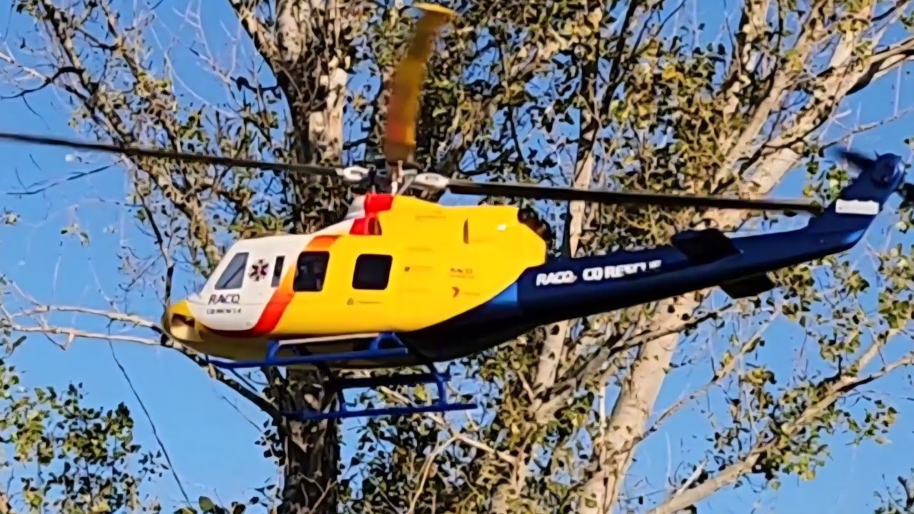 Afternoon delight! Bell 412  a smooth flying Flywing helicopter 