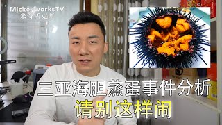 海胆蒸蛋事件的一个小分析,有时候就是耍流氓【MickeyworksTV】