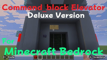 Command Block Elevator Deluxe