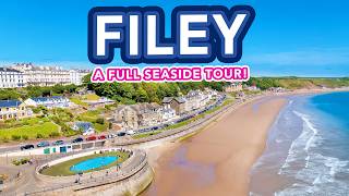 FILEY | Tour of BEAUTIFUL seaside holiday town Filey, North Yorkshire [Filmed in 4k]