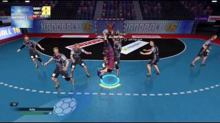 Handball 16 gameplay #3- barcelona vs kiel