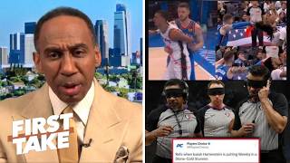 FIRST TAKE | The Refs are on SGA’s side! - Stephen A. on Wemby & Spurs loss to Thunder in Game 2