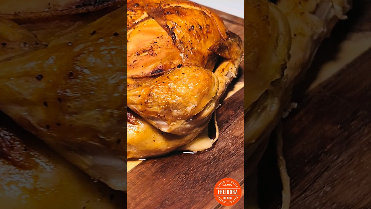 Cómo hacer pollo JUGOSO en freidora de aire  Tiempos, temperaturas y tips  – Comiendo con Lau