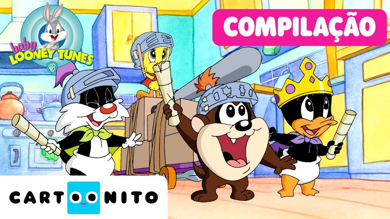 Baby Looney Tunes | Compilação de canções: O meu coelhinho sobre o oceano | Cartoonito