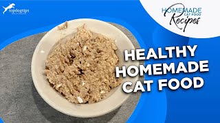 Recipe: Healthy Homemade Cat Food with Turkey