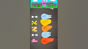 Sprunki vs Alphabet lore⚔️ #sprunki #alphabetlore #colormixing #asmr #satisfying