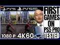 Playstation 5  ps5 pro gta 6  60 fps  first ps5 pro games tested   1080 to 4k ps5 pro upgrade