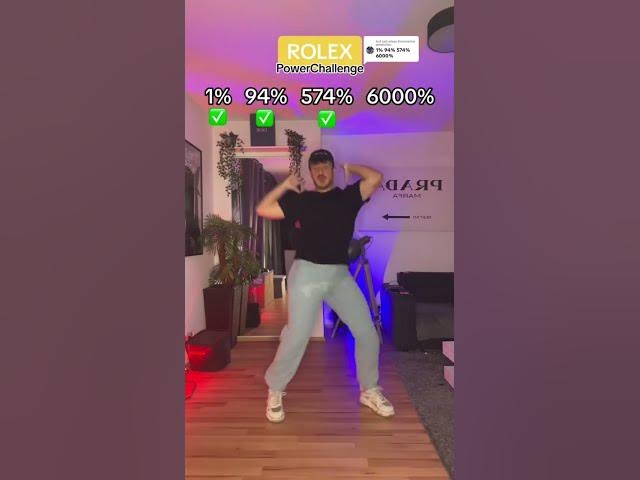 ROLEX - POWERCHALLENGE 🤪🙍🏻‍♂️ #dance #foryou