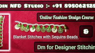 Easy Hand Embroidery Design #embroidery #work #design #sewing #diy #fashion