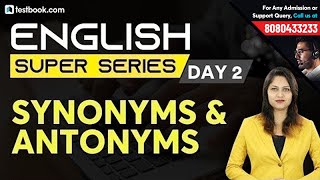 English Synonyms and Antonyms for SSC MTS 2019 | Crack SSC CHSL, SBI PO 2019 & SBI Clerk Pre 2019 screenshot 5