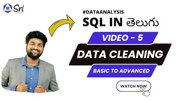 data cleaning in sql | video-5 | telugu | basic to advanced | Data Analysis