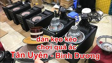Array neo JBL 2262hpl của DVH audio vào nam chơi kẹo kéo , gọn - nhẹ - hiệu quả chơi ngay loa này !