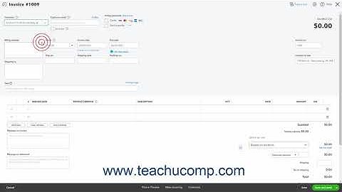 QuickBooks Online Tutorial Invoicing from Time Data Intuit Training