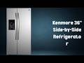 “Maximize Kitchen Space with Kenmore 36” Side-by-Side Refrigerator | Quick Review”