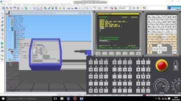CNC - EXEMPLO 03 - CICLO DE DESBASTE AUTOMÁTICO (Software SSCNC)