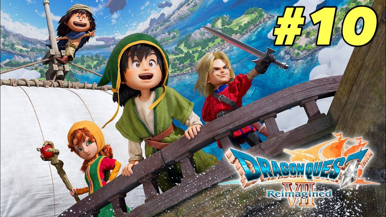 ４人目の仲間ガボを迎えてさらなる冒険へ！現代のオルフィーも動物だらけ！？【ドラゴンクエストⅦ Reimagined】#10