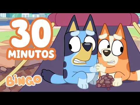 ¡Se avecinan mares tormentosos! 🌊🏴‍☠️ | Juegos de Bluey | Bingo - Español Canal Oficial