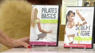 Pilates PRO Chair with 4 DVDs by Life's A Beach on QVC