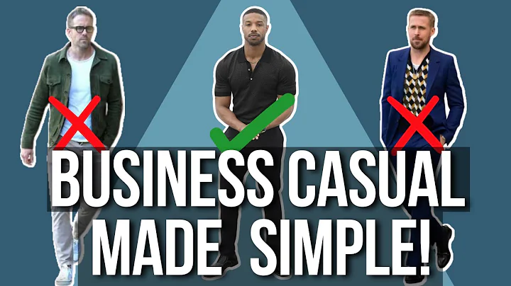 ULTIMATE Guide to Men's Business Casual Style | Mens Fashioner | Ashley Weston