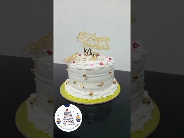 Mother's Day or Cute White Cake