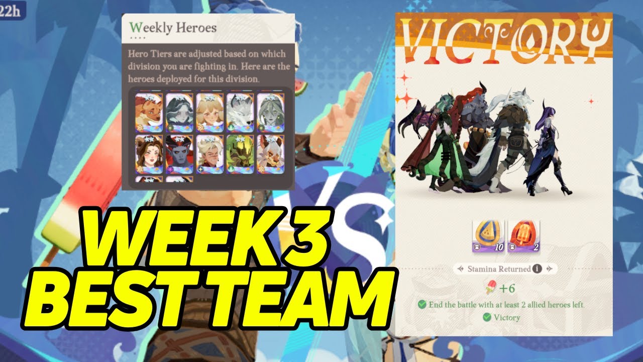 The Best Team for Week 3 of Melon Melee!!!【AFK Journey】