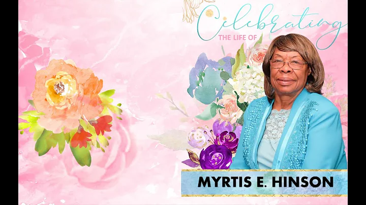 Funeral Service for the Late Myrtis Hinson