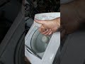 Trocados rolamentos motor e atuador, lava roupas Electrolux.
