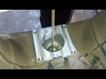 MWM Gas Engine. Gas Mixture Fitting and Clean