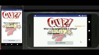Google Android Basics third project